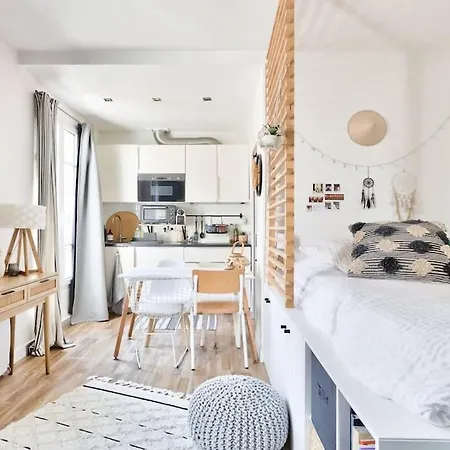 Elegant Studio Au Coeur De Montmartre Апартаменты