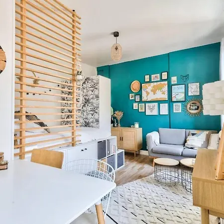 Elegant Studio Au Coeur De Montmartre *